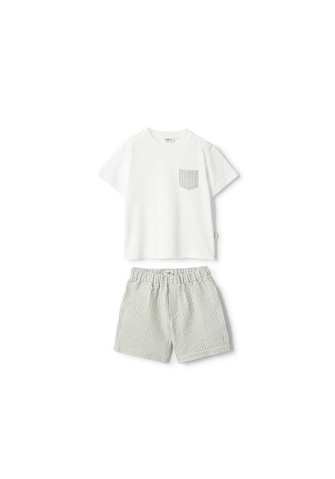 Set T-Shirt E Shorts In Cotone IL GUFO | P25DP549C1080014